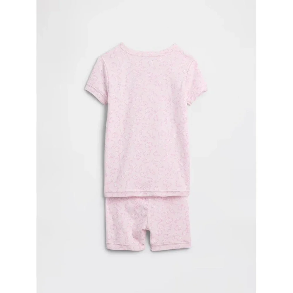 Baby Gap Pajama Set Pink Bunny Print Easter Spring Kids 5 Years 5T